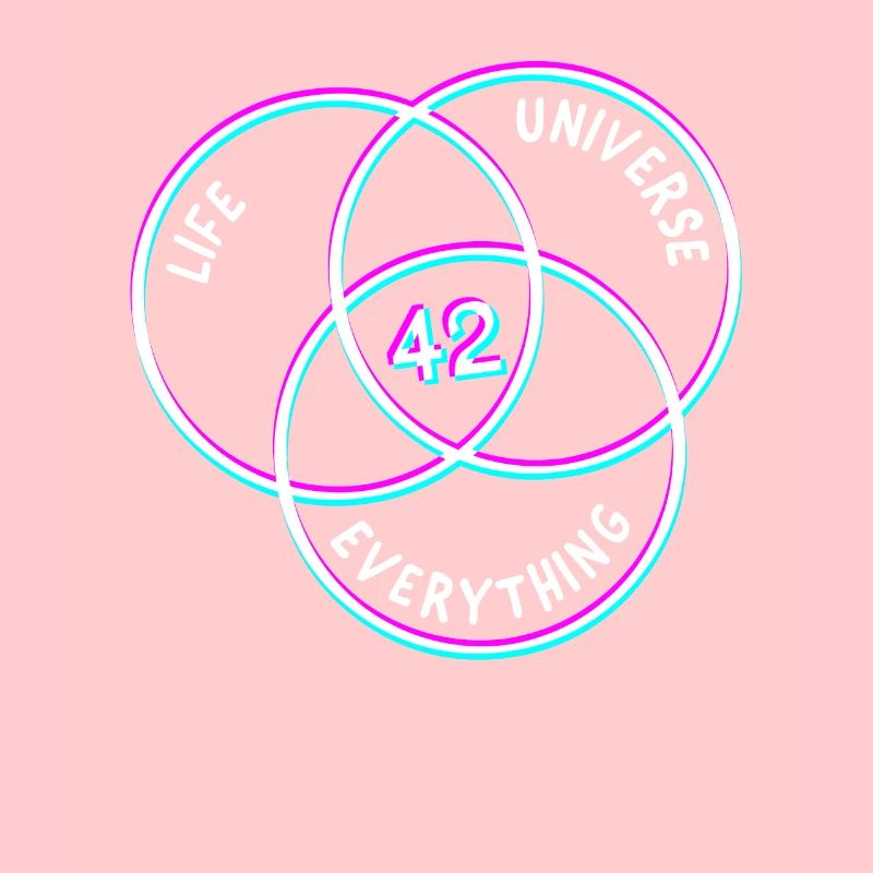 42 réponses Question Life Universe Everything Nerd