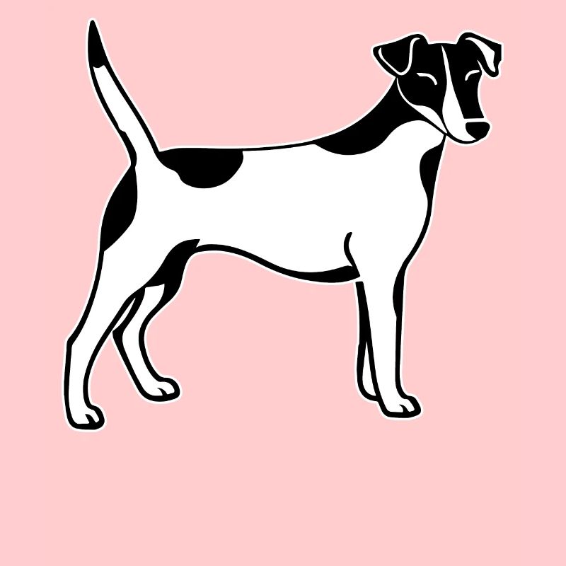 Smooth Hair Fox Terrier Silhouette