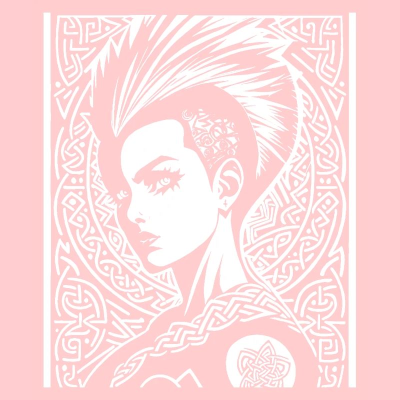 Fantasy Post Punk Keltisch Stamm Bathöhle Mohawk Gi