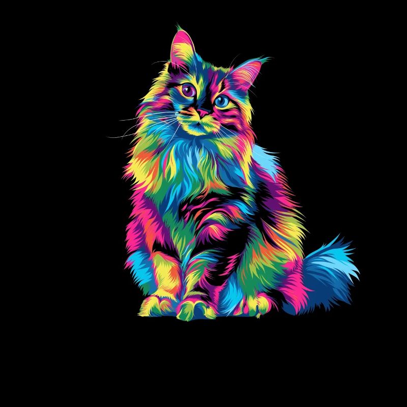 Ragdoll Cat Popart