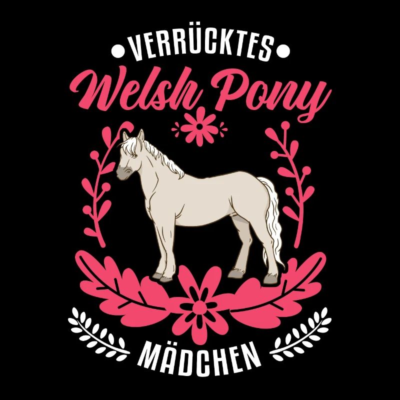 Verrücktes Welsh Pony Mädchen