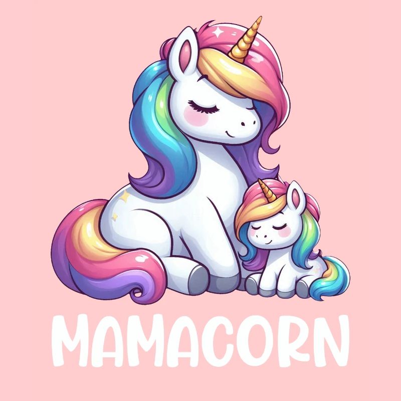 Mamacorn Einhornkostüm Lustige Mutter Mama