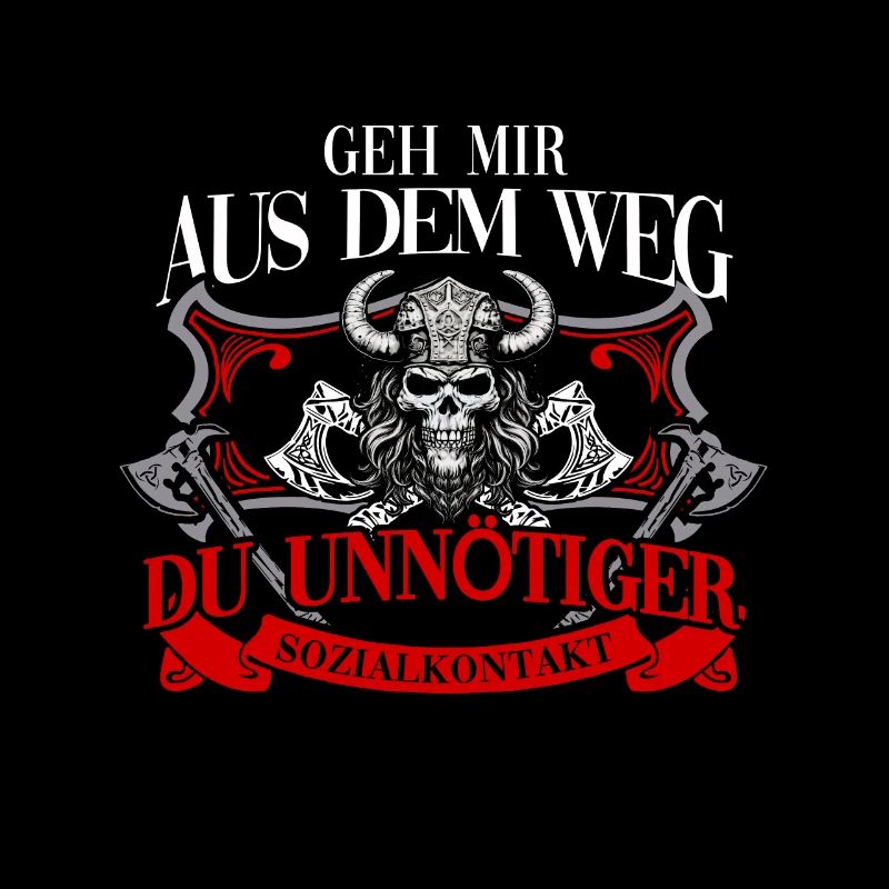 Wikinger Tshirt Viking Valhalla Walhalla Gott Odin