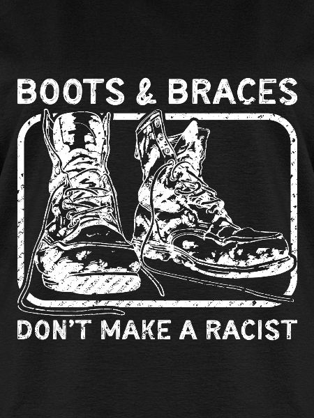 Laarzen en bretels Anti-racistische Skinhead 1969 Punks
