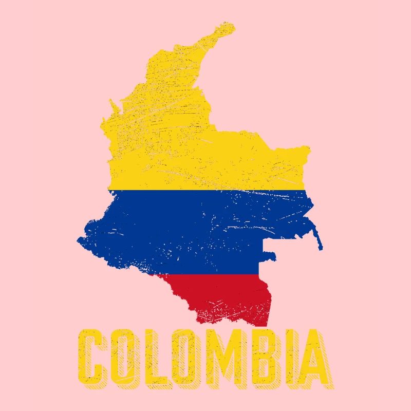 Colombie Pays forme drapeau