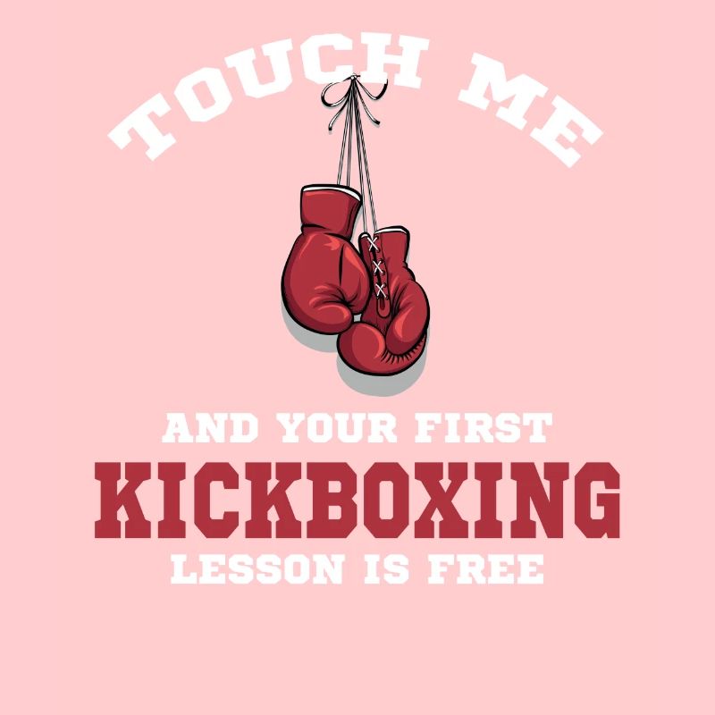 Touchez-moi et votre première leçon de kickboxing est