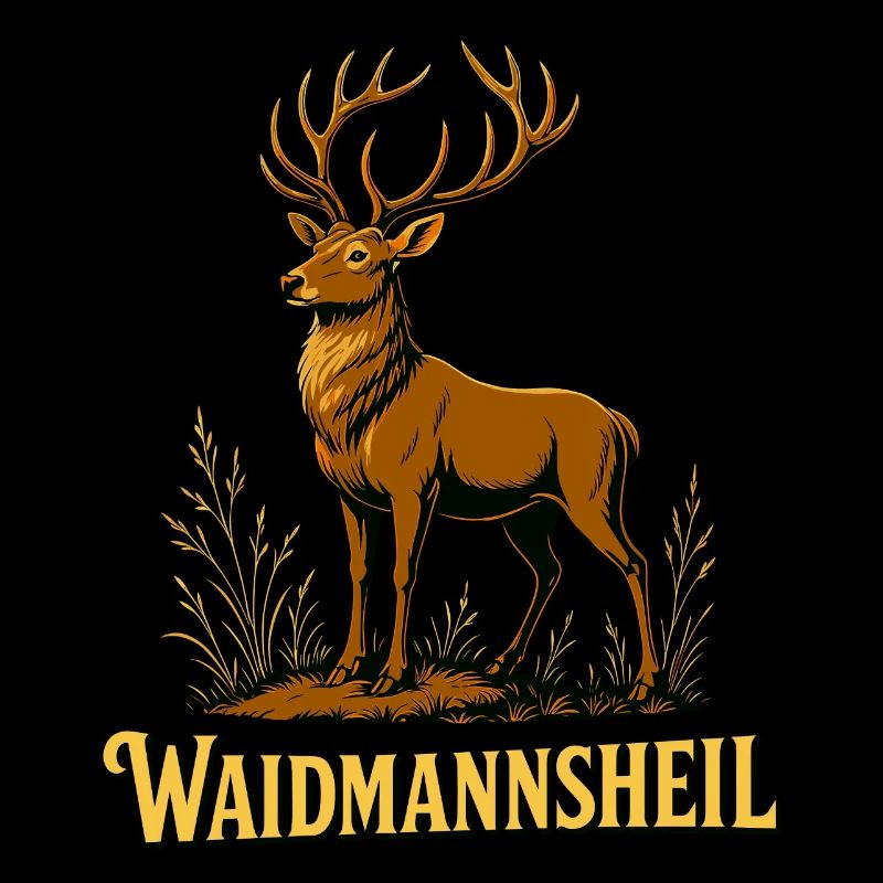 Waidmannsheil Hirsch Jäger