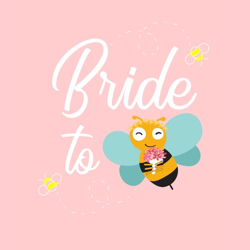 Bride to Bee Biene Imker Hochzeit Braut Geschenk