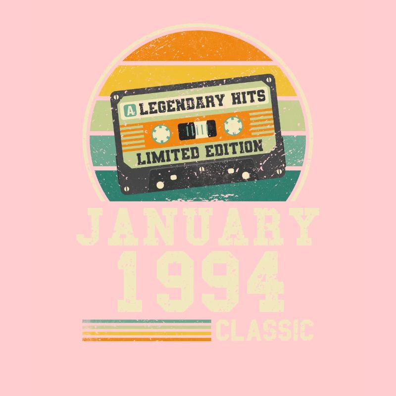 30th Birthday January Vintage 1994 Gift Idea