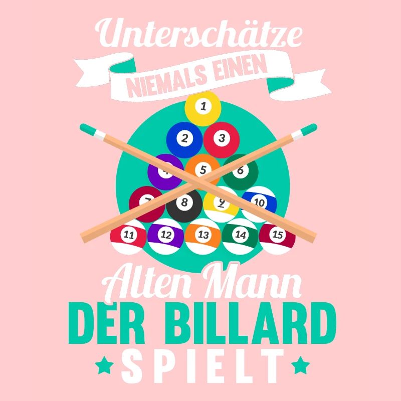 Lustig Spruch Billard Queue Billardkugel Geschenk