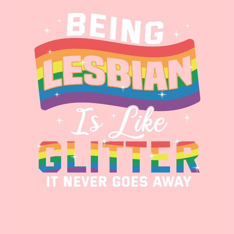 Lesbisch LGBT Stolz Lesbe Geschenk Regenbogen