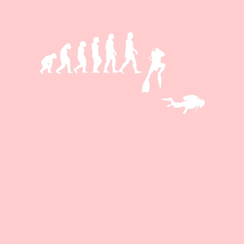 Taucher Evolution der Menschen - Tauchen -