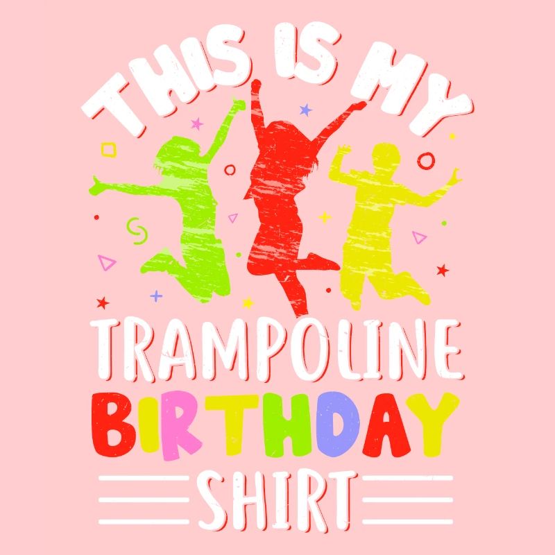 Trampolin Geburtstagsparty