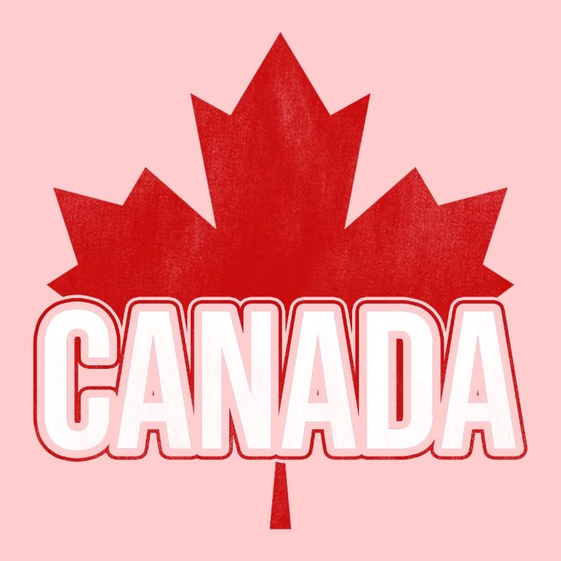 Feuille d'érable canadien drapeau canada canada