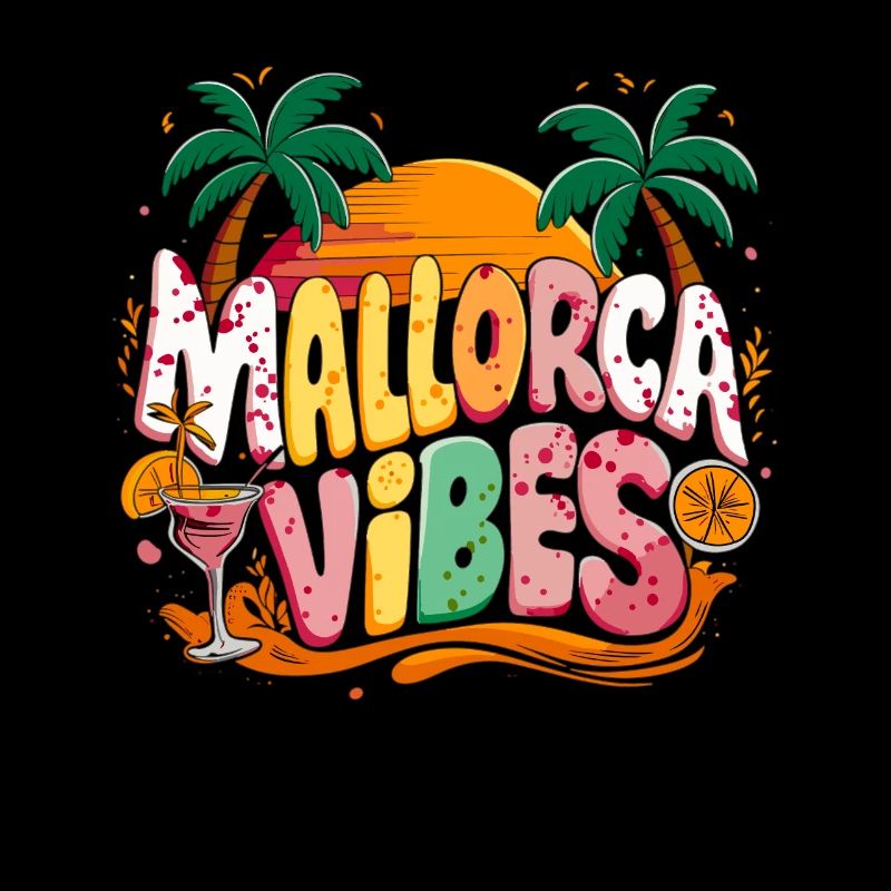 Mallorca Vibes Tropical Sunset Paradise