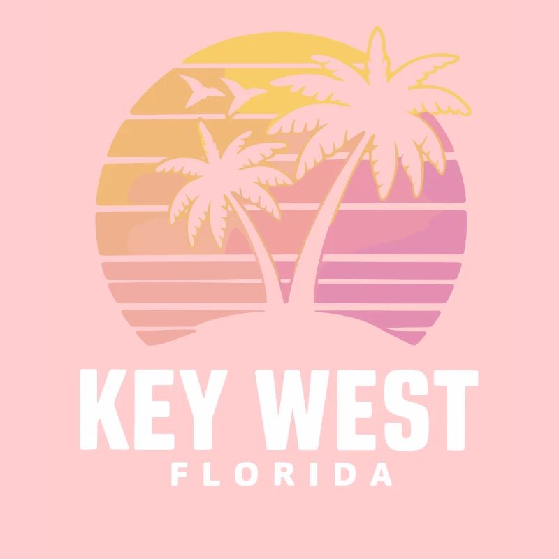 Conception du coucher de soleil de Key West en Floride