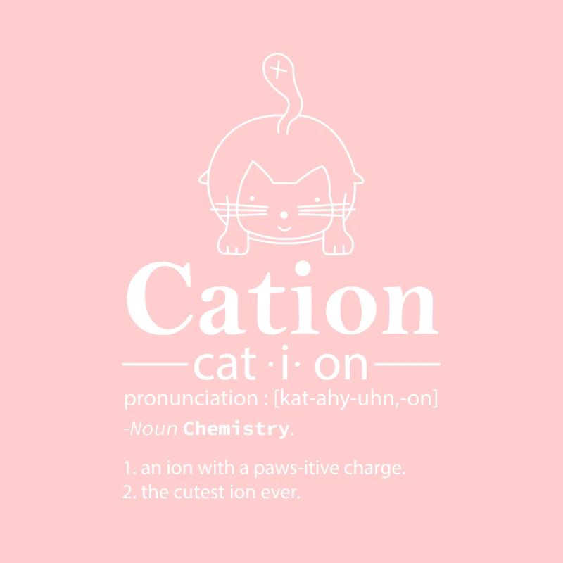 Cat funny saying chemistry science cats