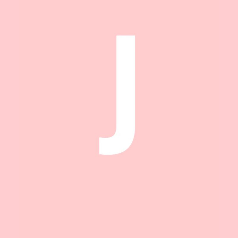 J Letter Number Symbol Alphabet Initial