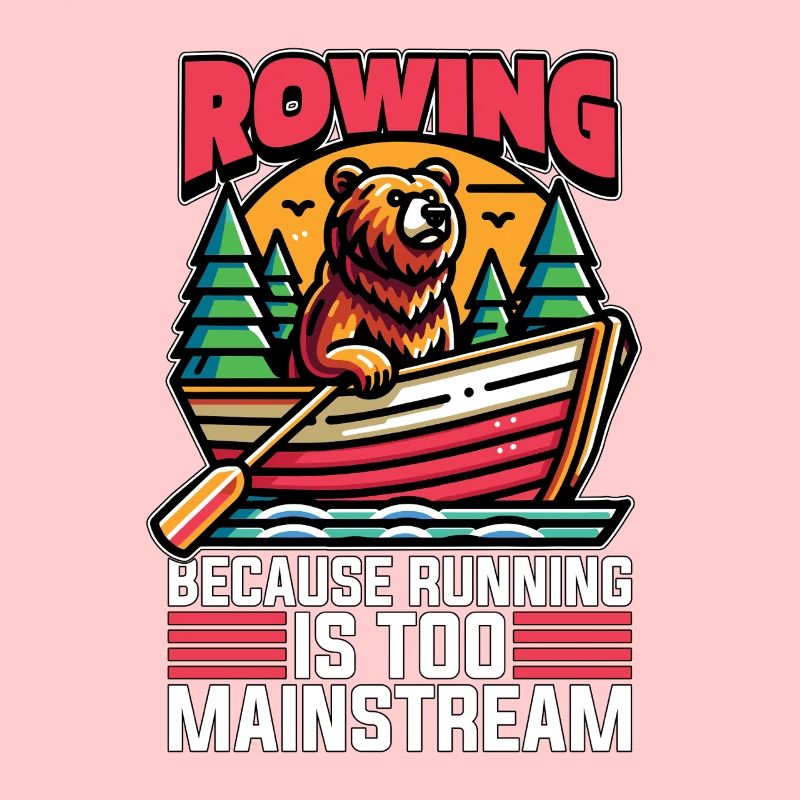 Rowing Because Running Is Too Mainstream Paddling