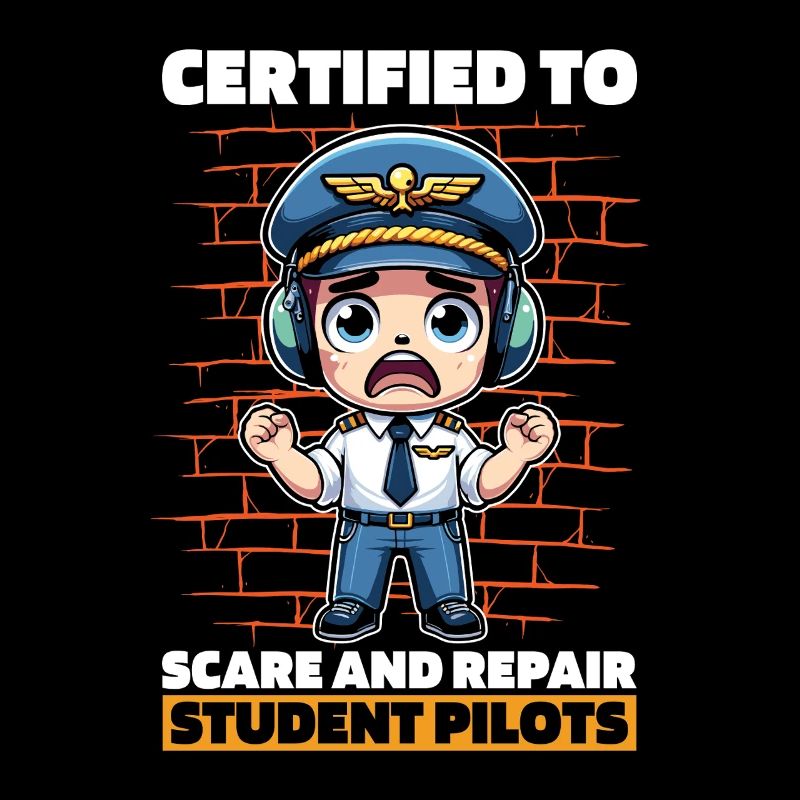 Flight Instructor Certified To Scare Pilot School