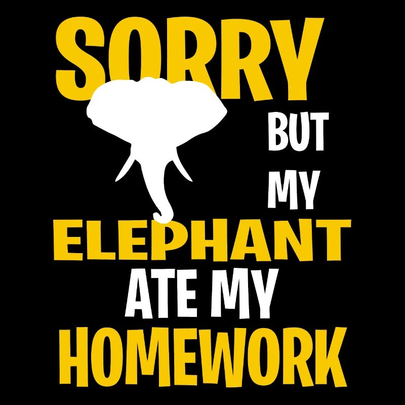 Éléphant drôle idée actuelle