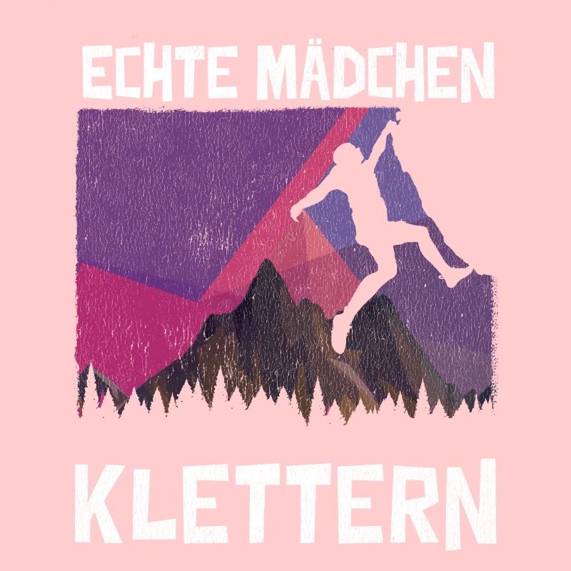 Klettern Berge Klettersport Mädchen Kletterin