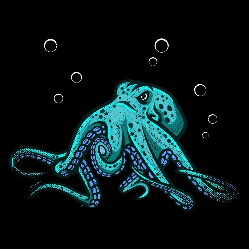 Oktopus Krake Meerestier