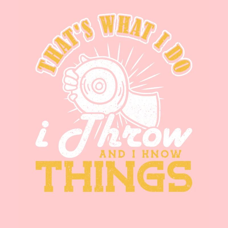 Diskus I do I throw and I know things Diskuswerfer