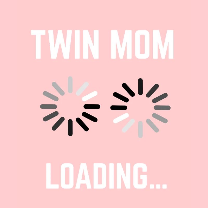 Twin Mom Twins Loading Pregnancy