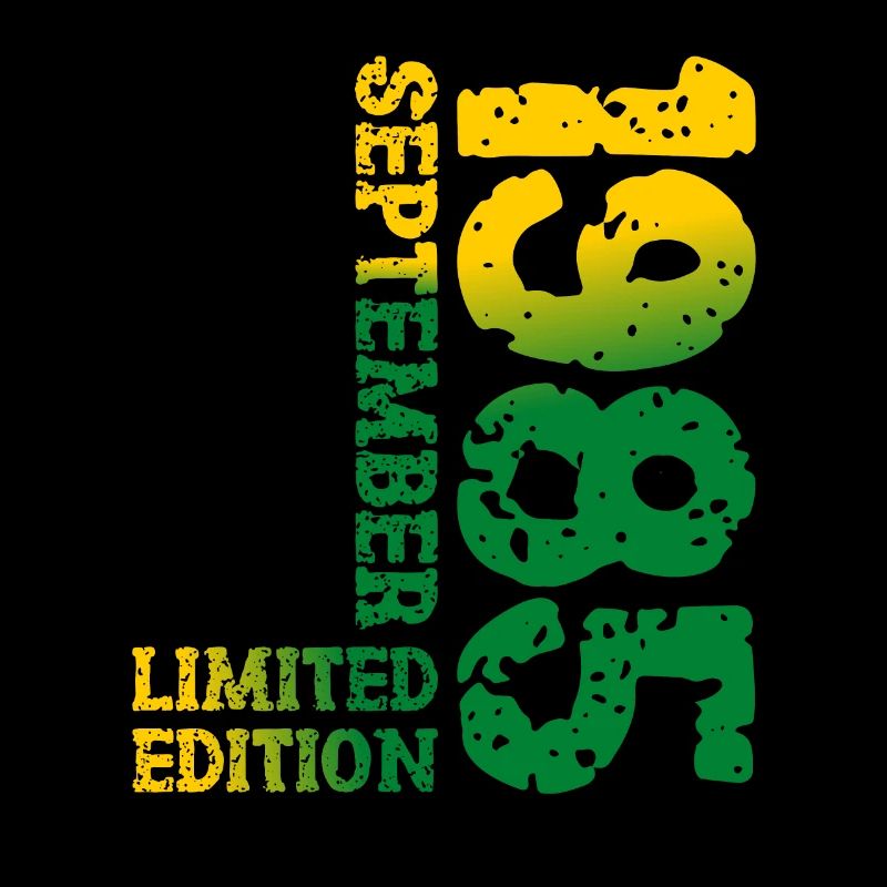 1985 Septembre Edition Limitée 38th Birthday Deco