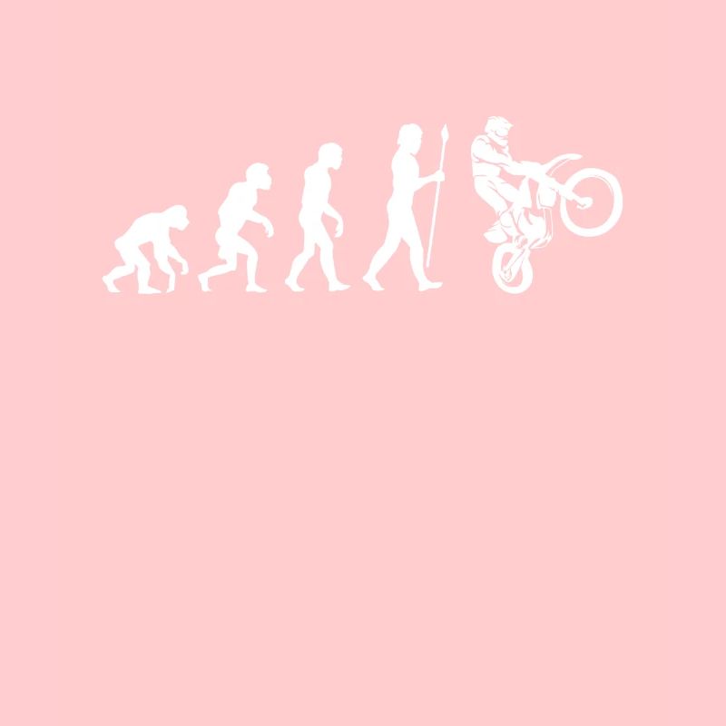 Motocross Evolution Motorradfahrer