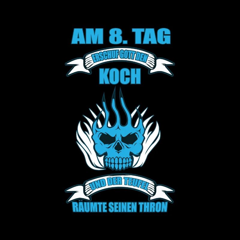 God Created The Chef Kitchen Cooking Stove Gift