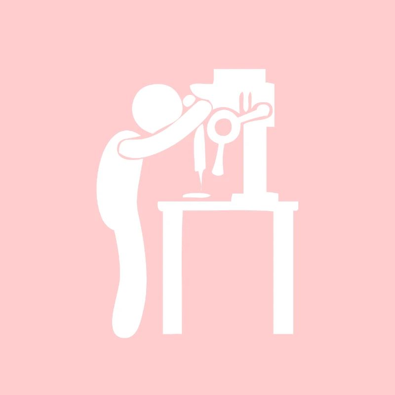 A worker at the workbench