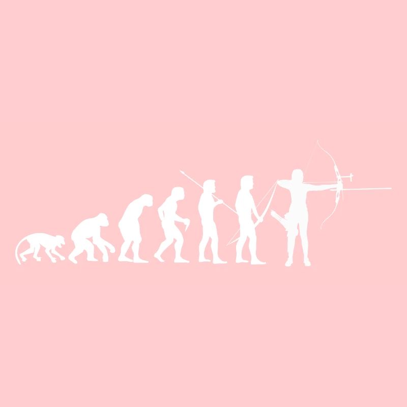 AEvolution de l'homme Arc Classique Recurve Archer