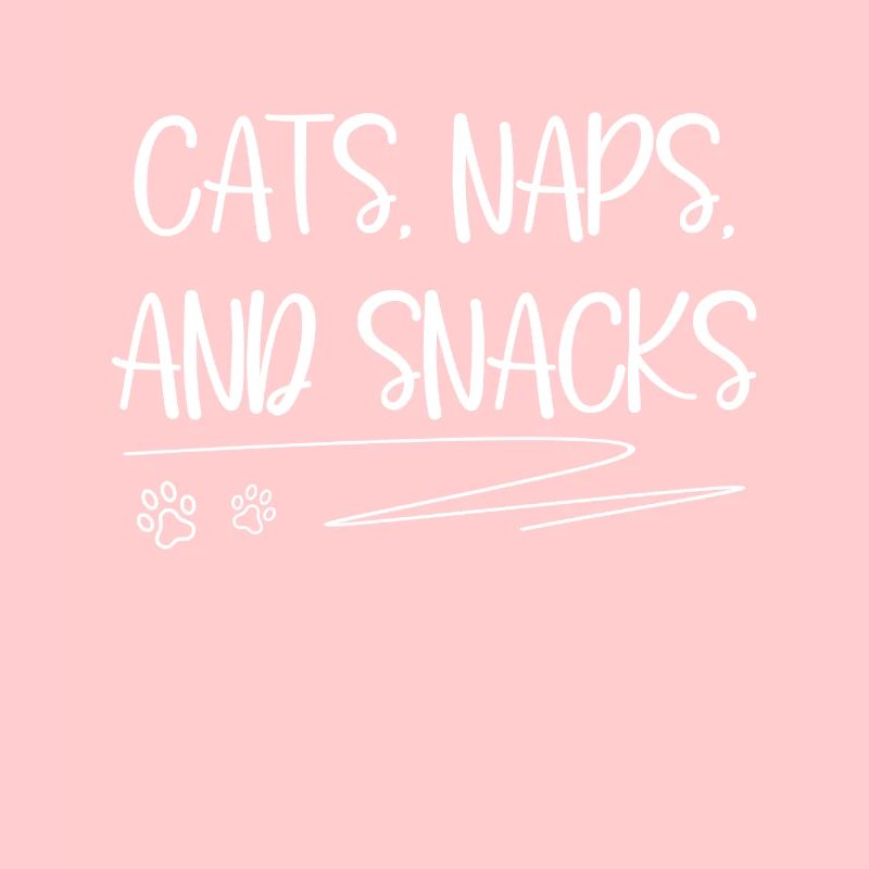 Katzen Nickerchen und Snacks Pfote Kätzchen Besitzer Haustier Geschenk