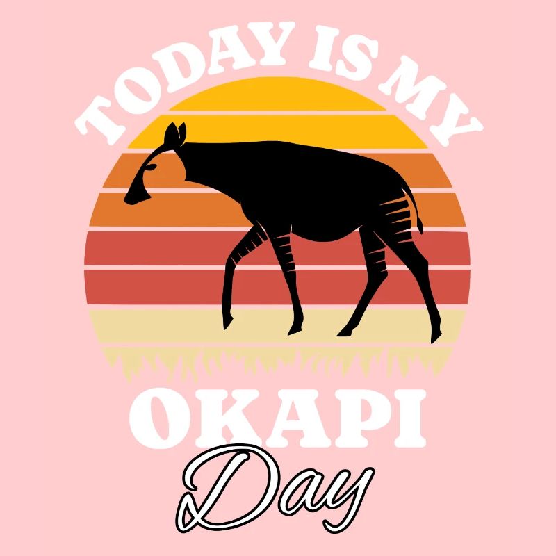 Girafe forestière Okapi
