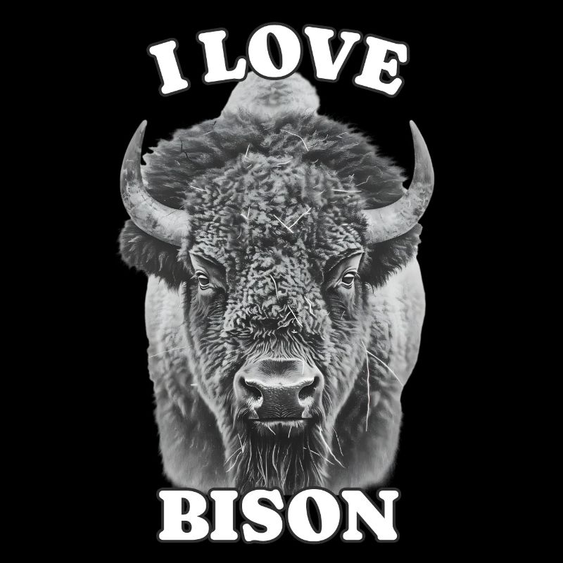 J’aime le bison J’aime le bison