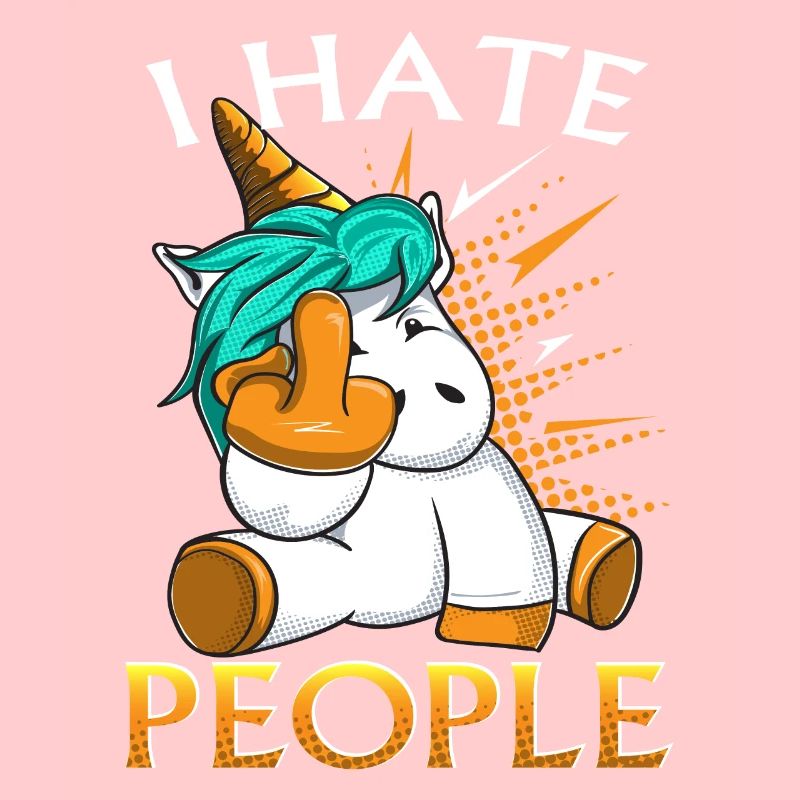 I hate People Einhorn