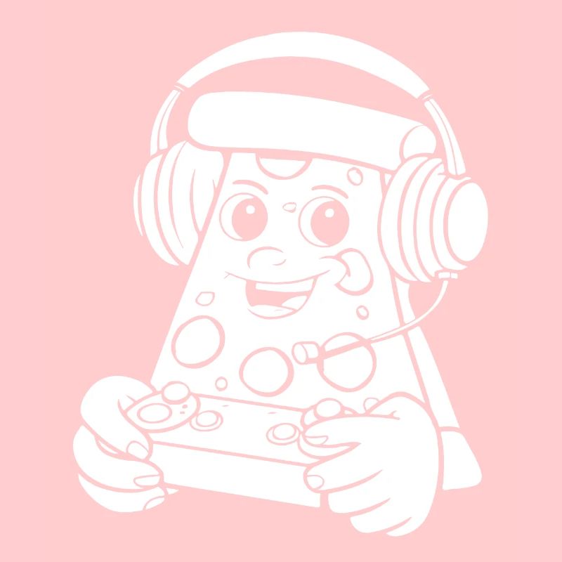 Gamer Gaming Pizza Gaming Controller