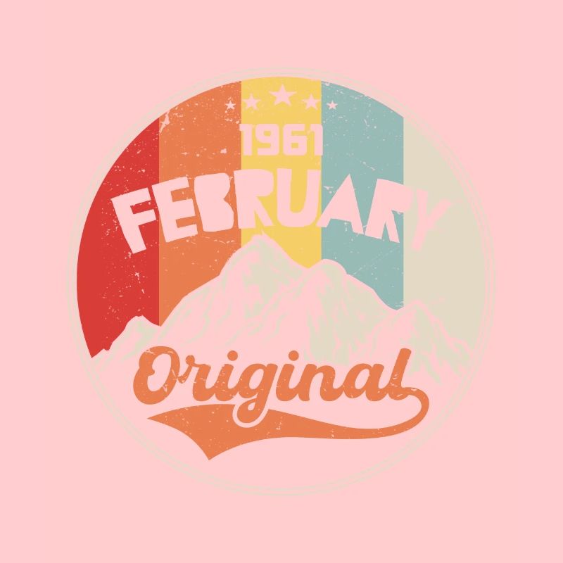 Février Né(e) en 1961 | Cadeau D'anniversaire