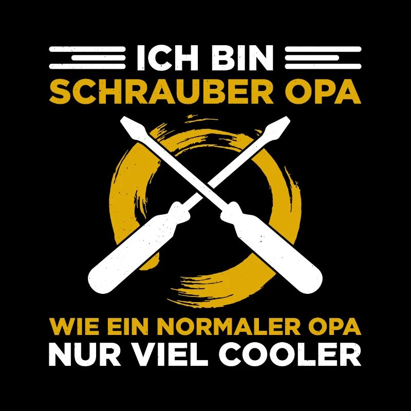 Cooler Schrauber Opa