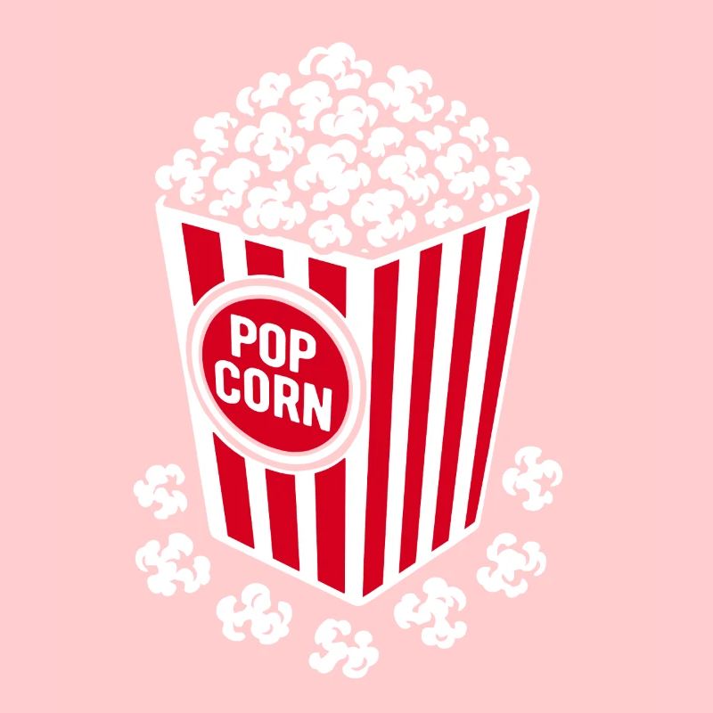 Frisches Popcorn - knusprig, lecker - Geschenk