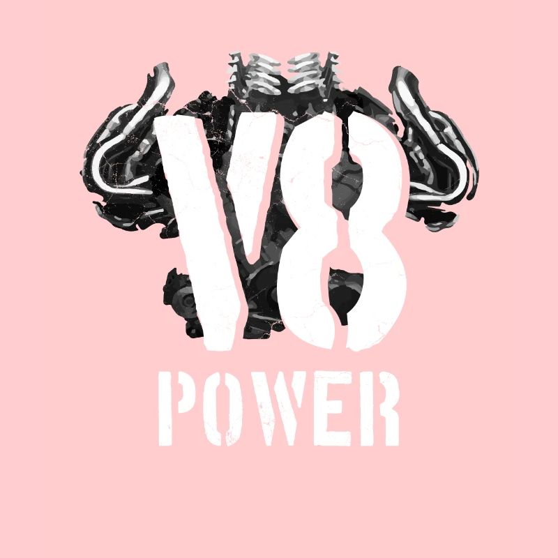 V8 Motor Engine Power