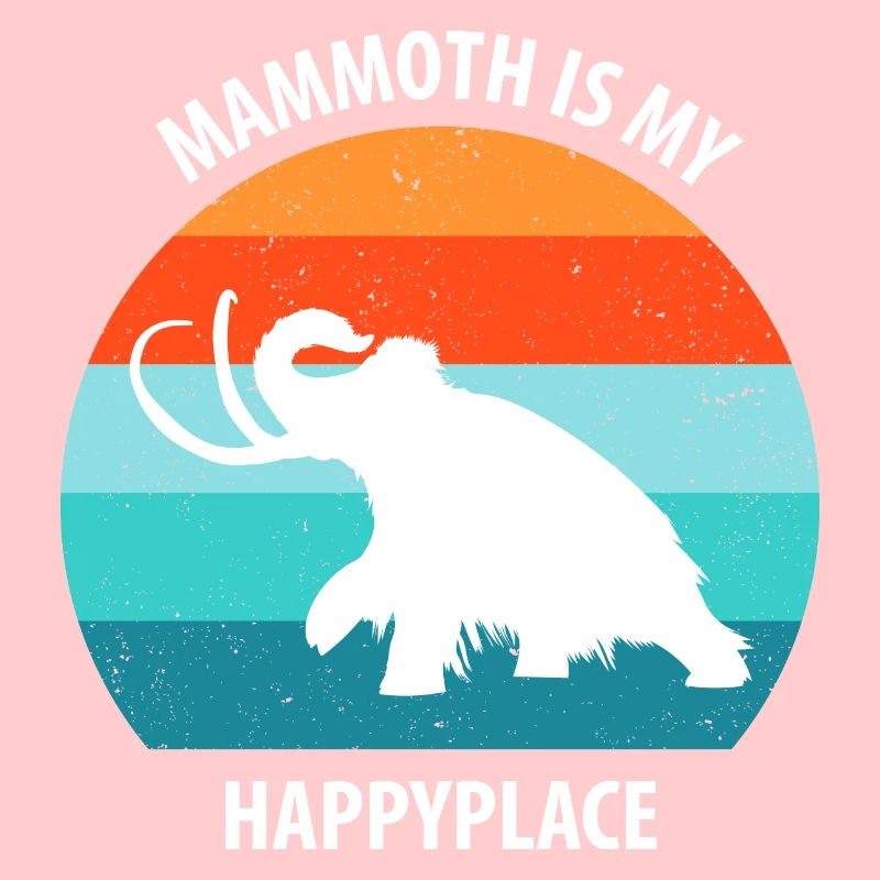 Lustiges Mammut Steinzeit Eiszeit Design Urzeit