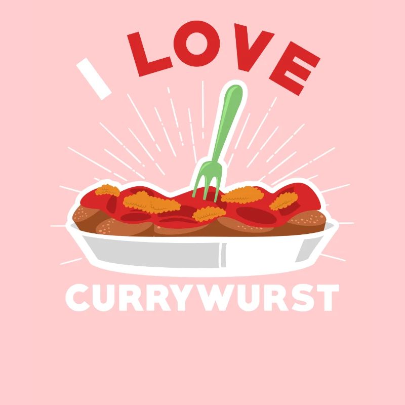 Currywurst I love currywurst