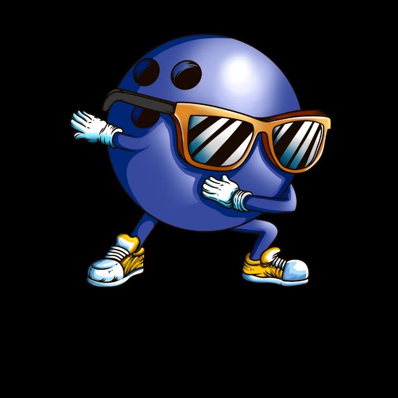 Bowlingbahn Bowling Dab Dabbing Bowler innen