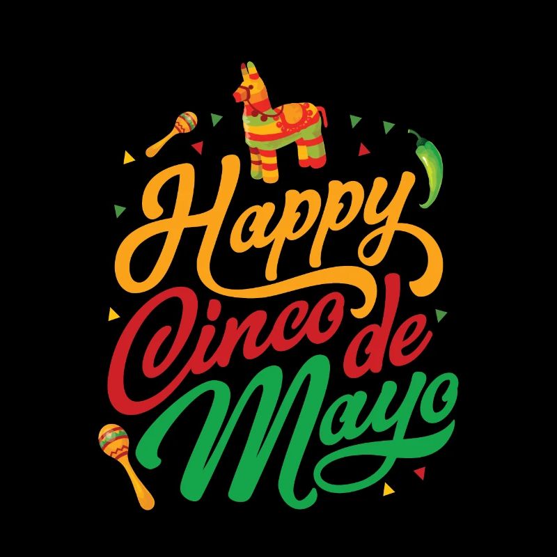 Cheerful Cinco de Mayo for Mexicans