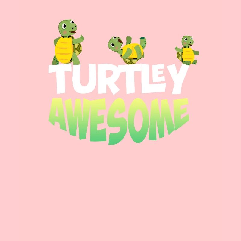 Turtley Awesome - Cute turtle design