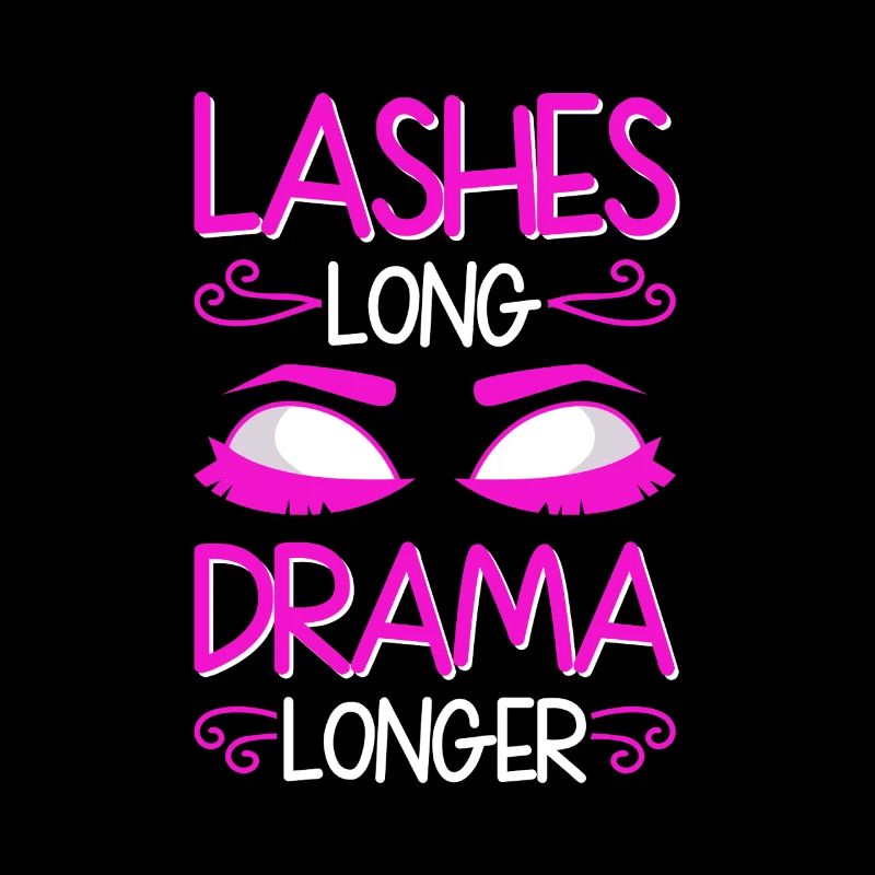 Cils longs, drame plus long