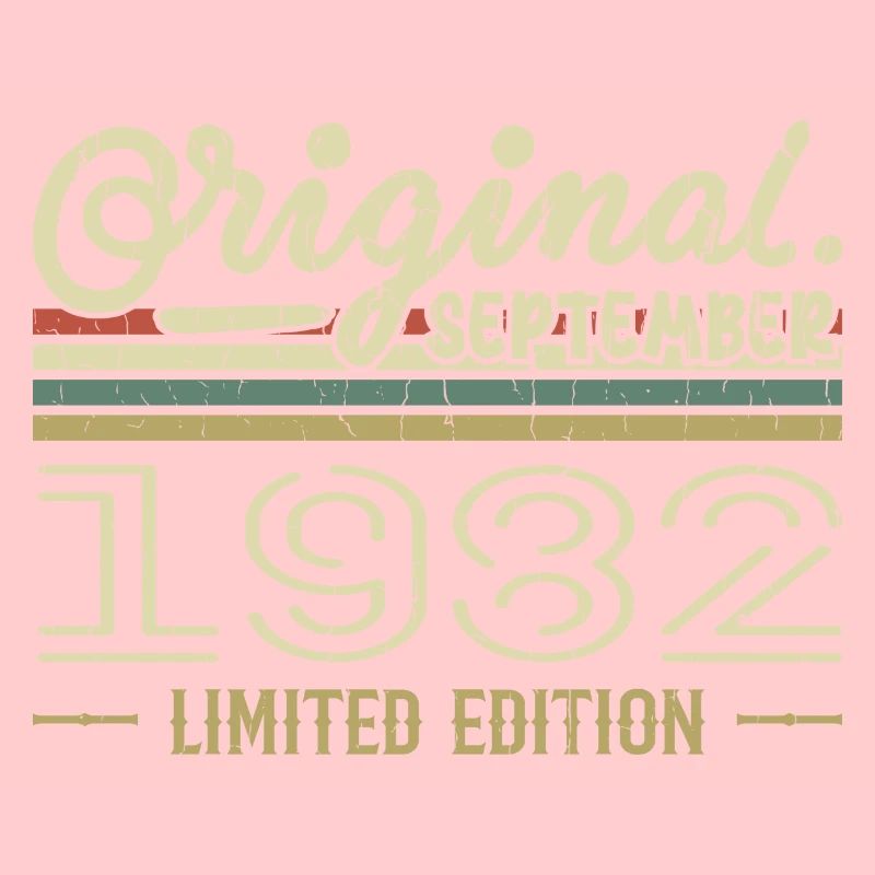 September 1982 Geburtstagsgeschenk September 1982